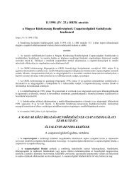 11/1998. (IV. 23.) ORFK utasÃ­tÃ¡s a Magyar KÃ¶ztÃ¡rsasÃ¡g ... - Police.hu