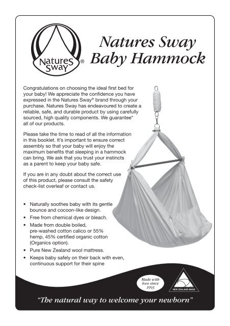 Hammock Instructions - Natures Sway