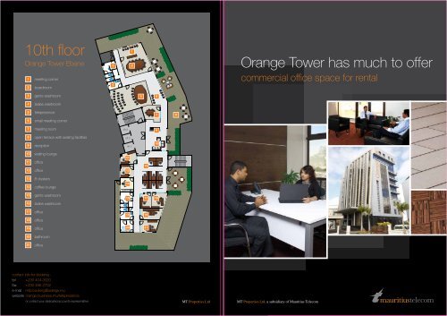 Orange Tower Ebene