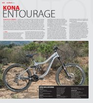 SPECIFICATIONS - Kona