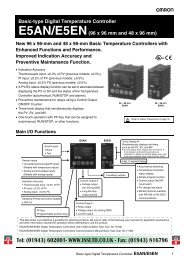 to download the Omron E5EN datasheet in PDF format