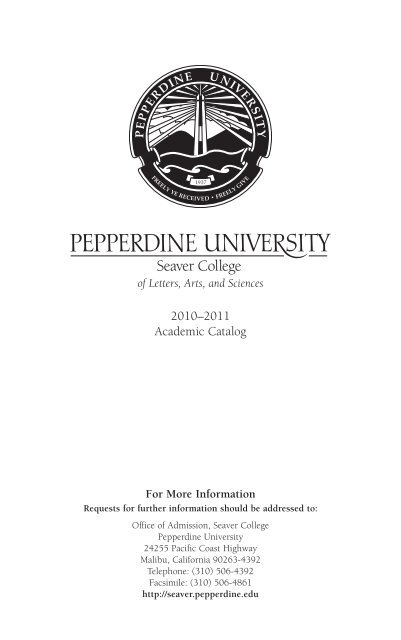 Download Pepperdine University