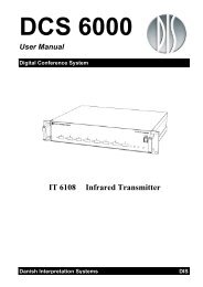 IT 6108 Infrared Transmitter - DIS
