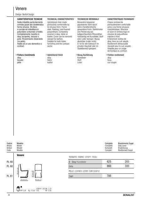 Verkaufspreisliste Europa 2011 SitzmÃ¶belundRelaxsessel ...