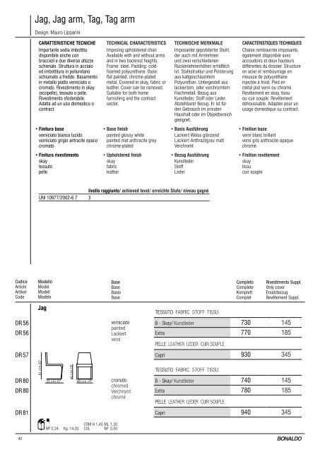 Verkaufspreisliste Europa 2011 SitzmÃ¶belundRelaxsessel ...