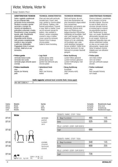 Verkaufspreisliste Europa 2011 SitzmÃ¶belundRelaxsessel ...