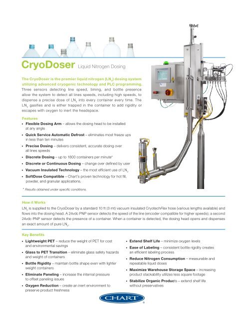 CryoDoser Liquid Nitrogen Dosing - MCPack