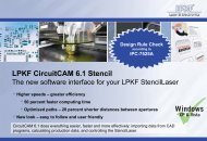 LPKF CircuitCAM 6.1 Stencil Windows - LPKF Laser & Electronics AG