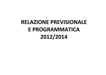 Introduzione e Sezione 1 - Provincia di Imperia