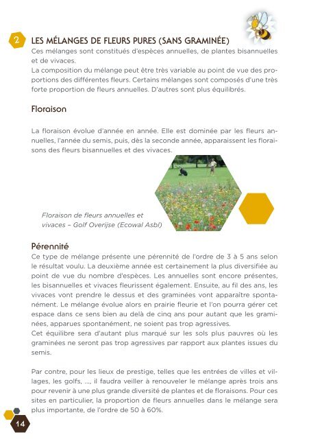 Fleurs sauvages et prairies fleuries pour nos pollinisateurs, guide ...