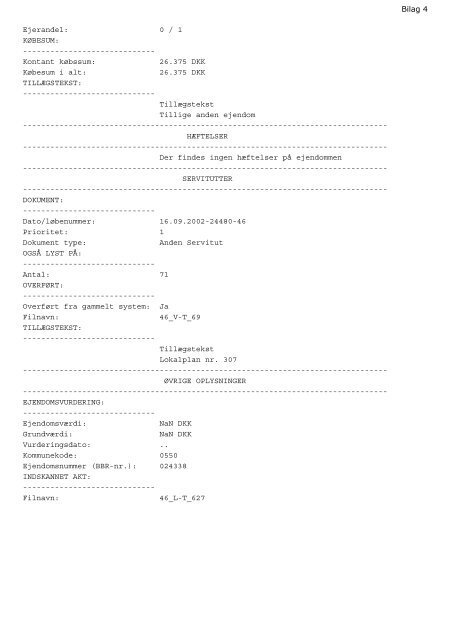 Tingbogsattest dateret 28. april 2011