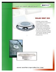 SOLAR VENT 300 - SunForce Products Inc.