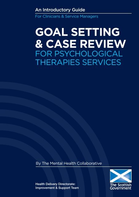 Goal Setting & Case Review for Psychological Therapies Services