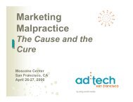 Marketing Malpractice