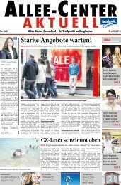 Starke Angebote warten! - Allee Center Remscheid