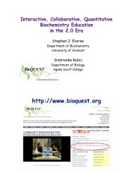 pdf - BioQUEST Curriculum Consortium