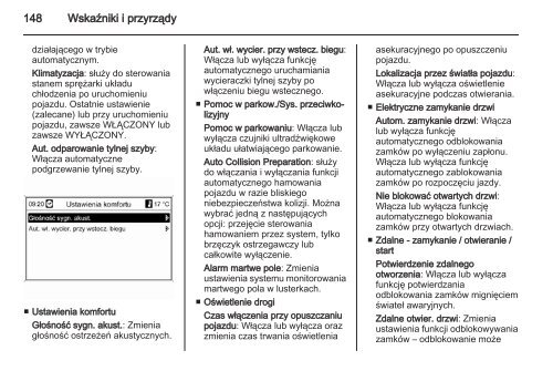 Opel Astra J 2013.5 â Instrukcja obsÅugi â Opel Polska