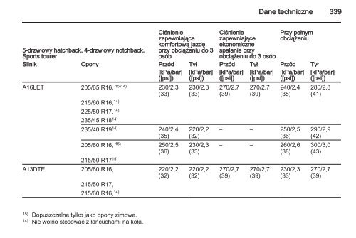 Opel Astra J 2013.5 â Instrukcja obsÅugi â Opel Polska