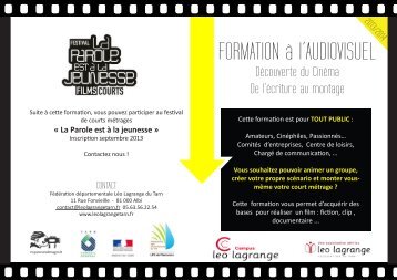 Programme Formation (pdf) - cinema-midipyrenees