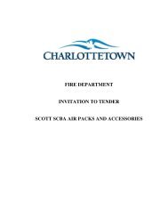 fire department invitation to tender scott scba air packs and ...