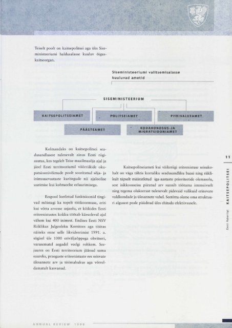 Aastaraamat 1998 (.pdf) - Kaitsepolitseiamet