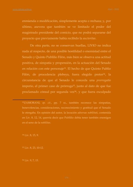 ante initium suffragium - revista internacional de derecho romano ...