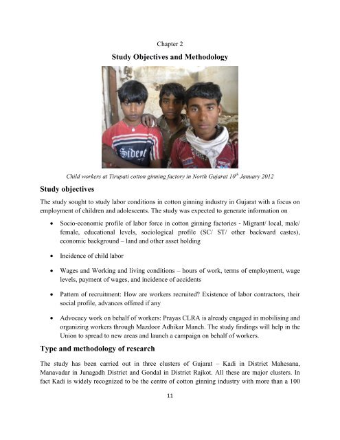 Child Labor in Cotton Ginning Report.pdf - International Labor ...