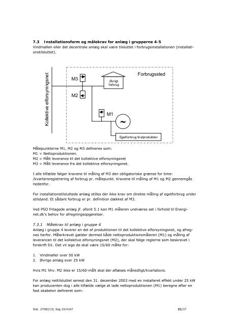 Retningslinjer for nettoafregning af egenproducenter - Energinet.dk