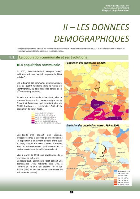 Plan Local d'Urbanisme - Saint-Leu-La-ForÃªt