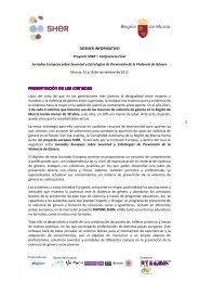 1 DOSSIER INFORMATIVO - Comunidad Autónoma de la Región ...