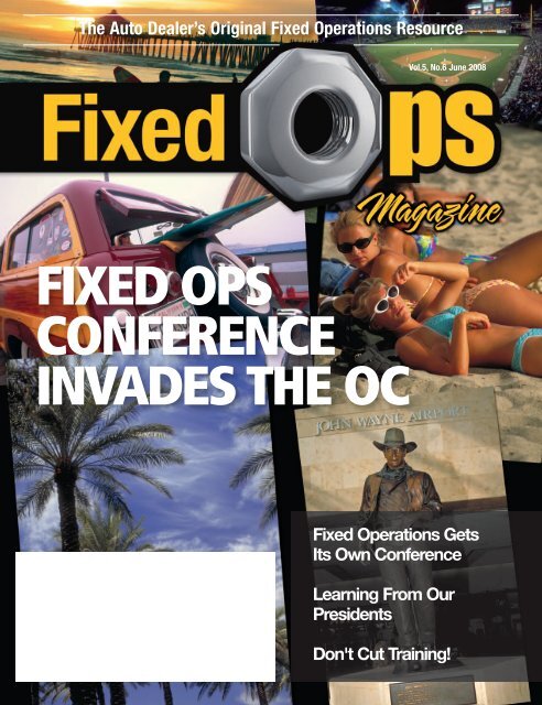 June 08 FOM - Fixed Ops