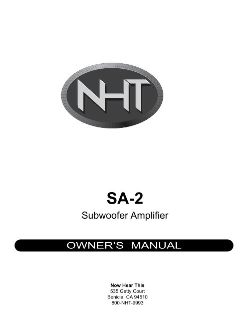 Sa-2 - NHT