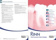 Rinn Product Brochure - Dentsply
