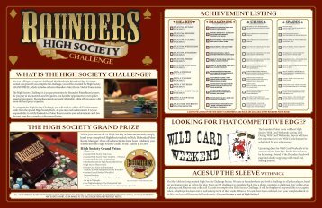 HIGH SOCIETY - The Lodge at Deadwood Gaming Resort