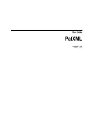 PatXML - EPO