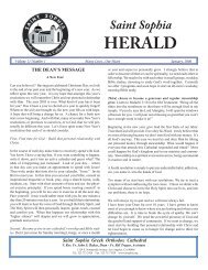 Herald January 2006.indd - Saint Sophia Greek Orthodox Cathedral