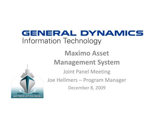 Maximo Asset Management System - NSRP