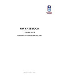 IIHF CASE BOOK - Hokibirok.hu