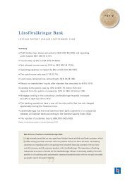 LÃu201eNSFÃu2013RSÃu201eKRINGAR BANK AB (publ)