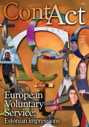 European Voluntary Service: - Euroopa Noored