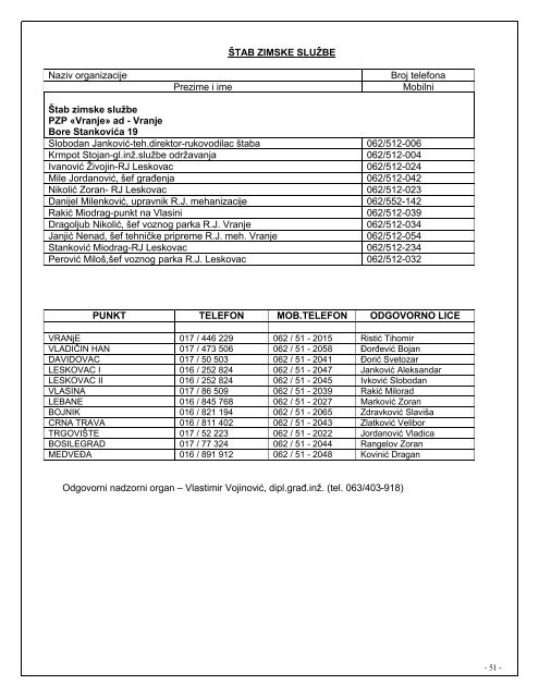 Winter service operation plan (pdf)