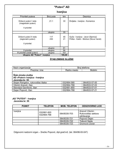 Winter service operation plan (pdf)