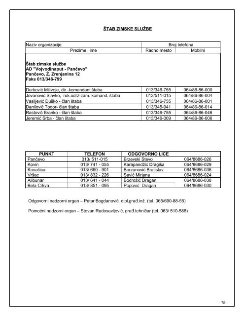 Winter service operation plan (pdf)