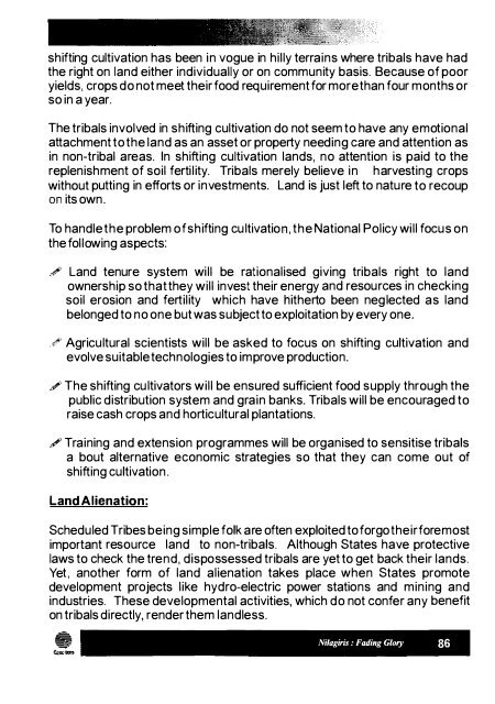 Nilgiris Biosphere Reserve - Equitable Tourism Options