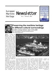 No. 11. February 2002 - European Maritime Heritage EMH