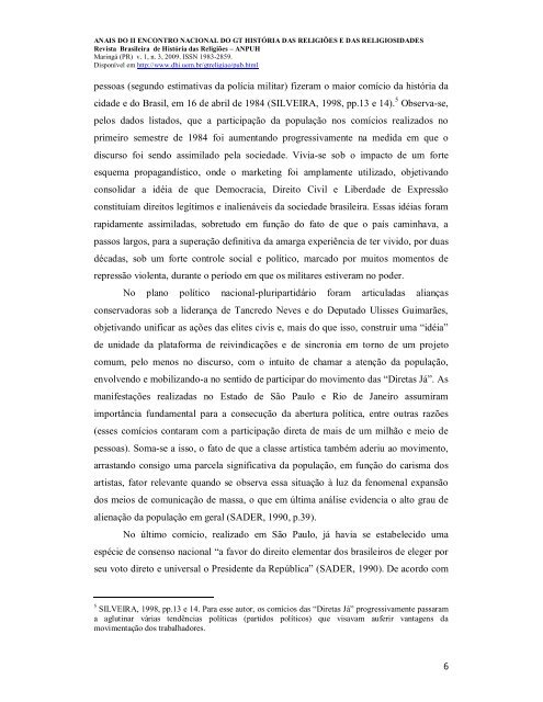 carisma e riqueza, política e poder na retórica da igreja ... - Uem