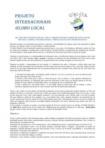 Projeto - Globo Local