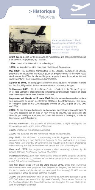 guide horaire timetable winter 2012/2013 - AÃ©roport de Bergerac