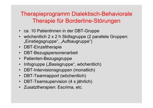 PÃ¼nt Nord Littenheid - DBT-Netzwerk Ost- und Zentralschweiz