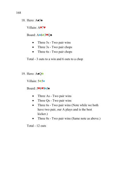 Poker Math That Matters